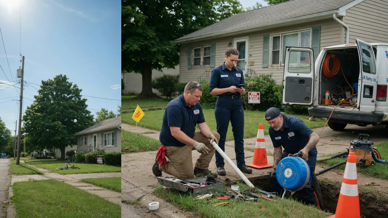 Sewer Line Repair in Darien Center, NY near me